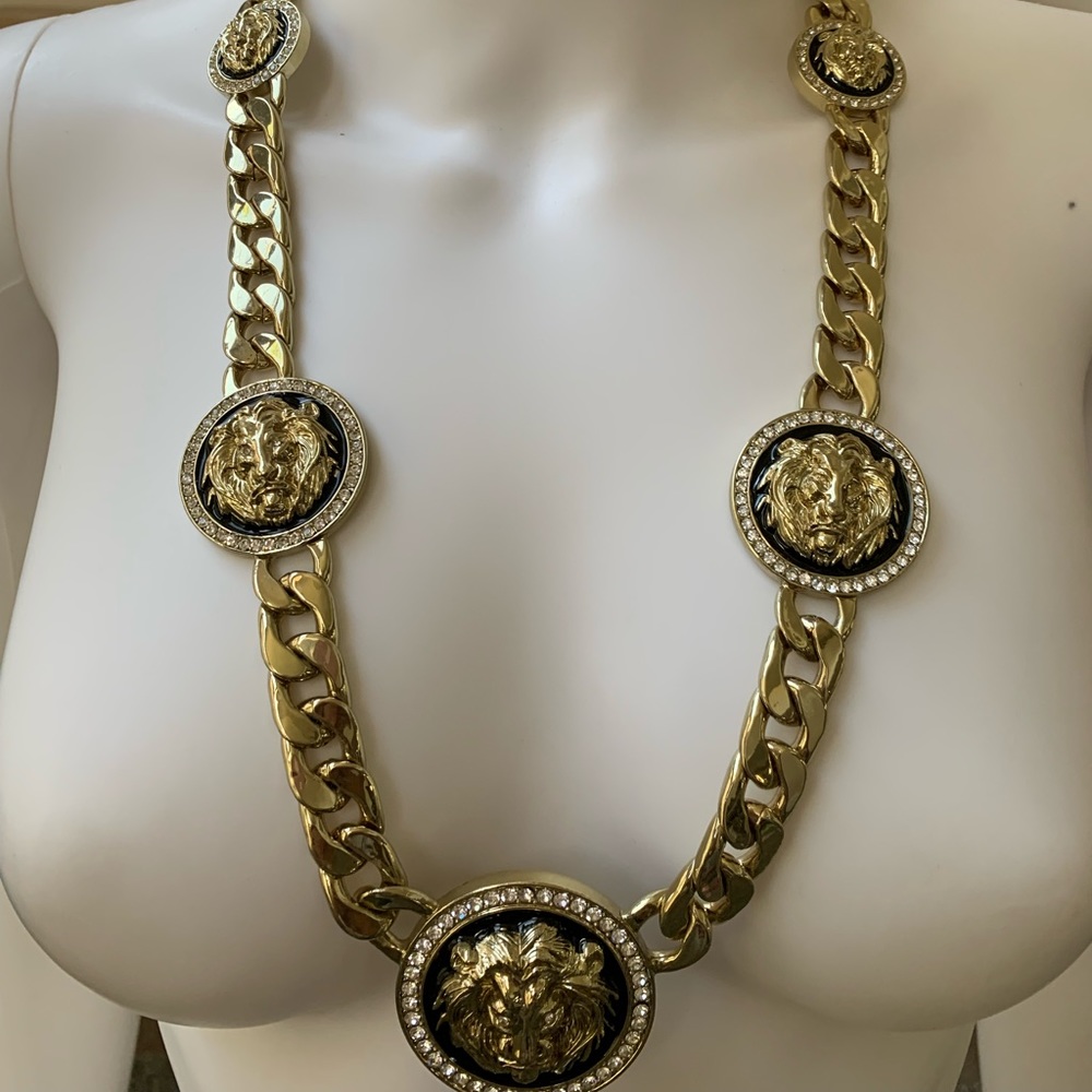 Lion King gold chain